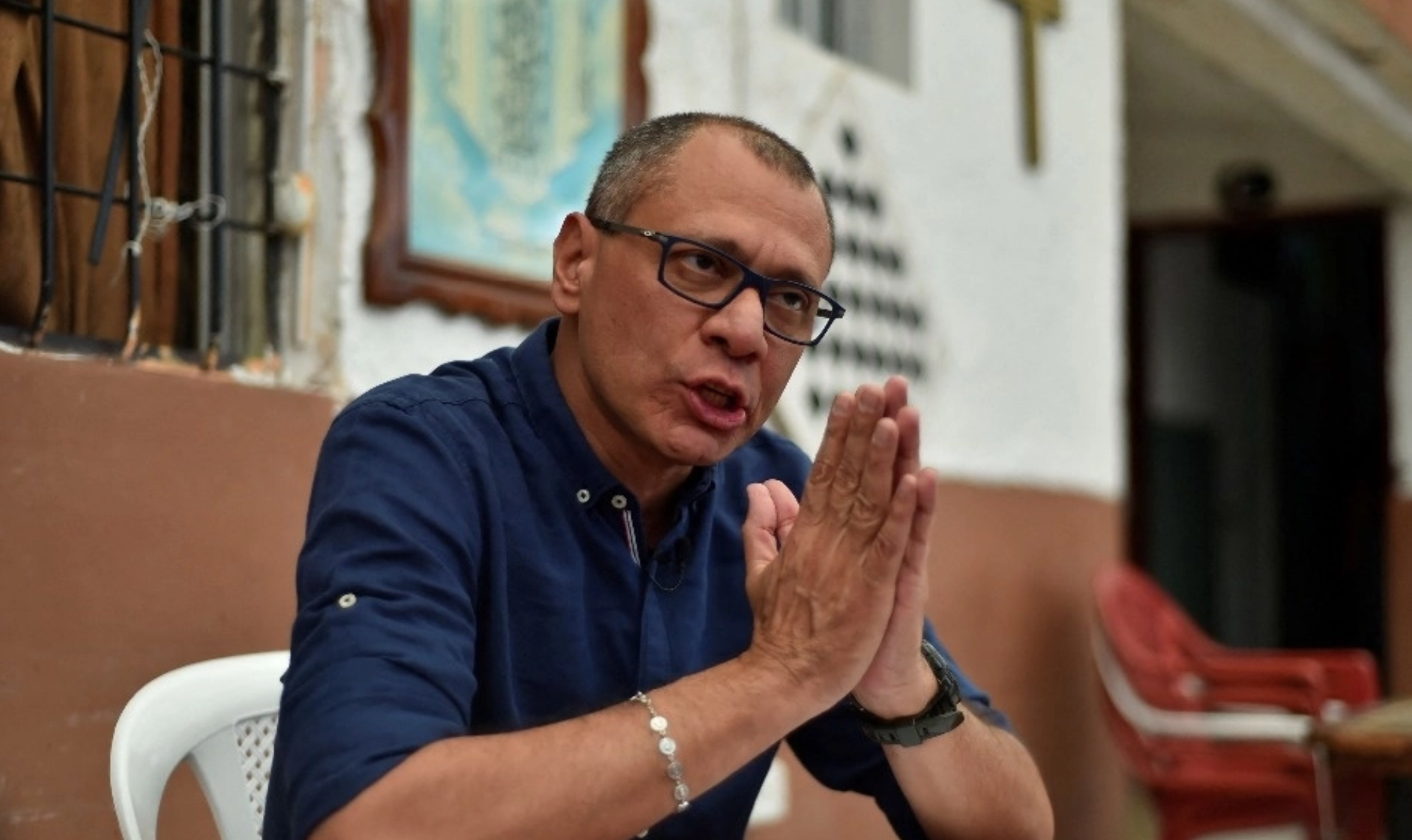Al hospital el ex vicepresidente de Ecuador Jorge Glas por sobredosis de medicinas